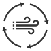 Improved Air Quality Icon